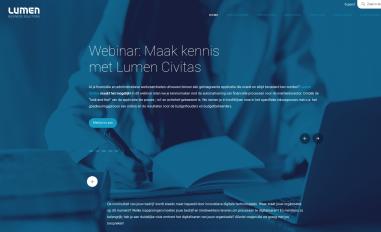 Schermafbeelding van lumenbs.nl