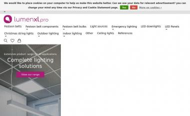 Schermafbeelding van lumenxl.pro
