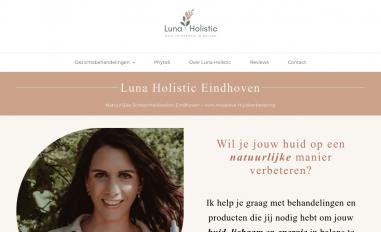 Schermafbeelding van lunaholistic.nl