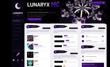 Schermafbeelding van lunaryx.fr