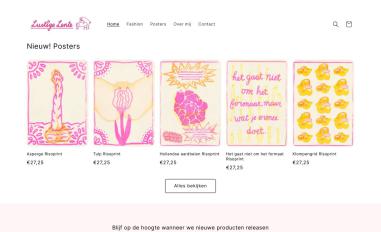 Schermafbeelding van lustigelente.nl