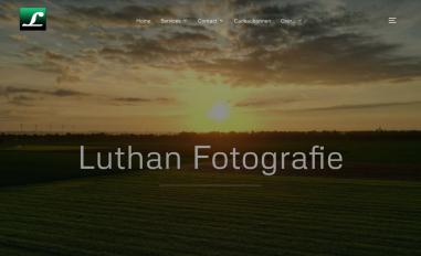 Schermafbeelding van luthan-fotografie.nl