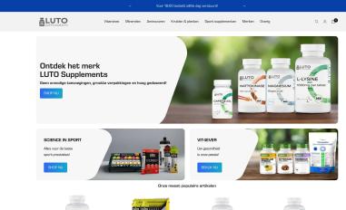 Schermafbeelding van luto-supplements.nl