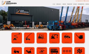 Schermafbeelding van luukverhoevenverhuur.com