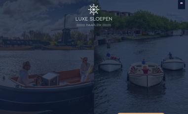 Schermafbeelding van luxesloepenhaarlem.nl