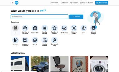 Schermafbeelding van luxsellbuy.com