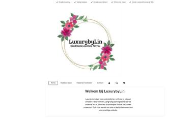 Schermafbeelding van luxurybylin.nl