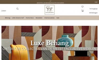 Schermafbeelding van luxurybynature.nl