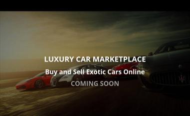 Schermafbeelding van luxurycarmarketplace.com