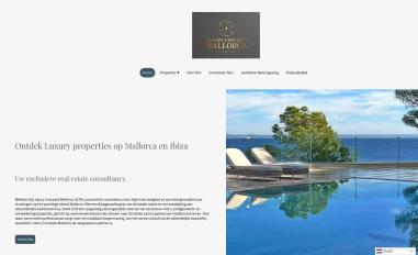 Schermafbeelding van luxuryconceptsmallorca.com