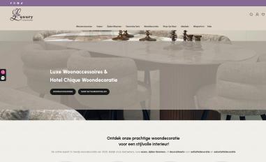 Schermafbeelding van luxurylifestyleboutique.nl