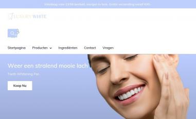 Schermafbeelding van luxurywhite.nl