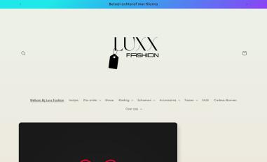 Schermafbeelding van luxxfashion.nl