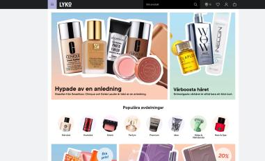 Schermafbeelding van lyko.com