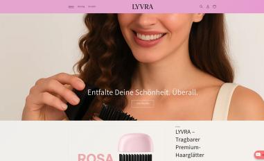 Schermafbeelding van lyvra.de