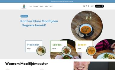 Schermafbeelding van maaltijdmeester.nl