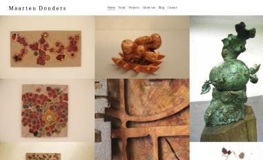 Schermafbeelding van maarten-donders.com