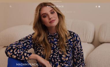 Schermafbeelding van madampeach.com