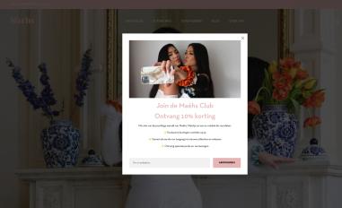 Schermafbeelding van maehs.com