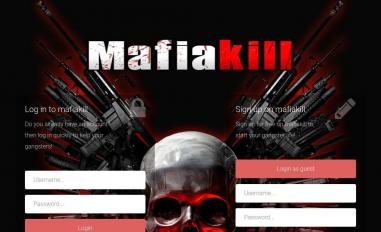 Schermafbeelding van mafiakill.com