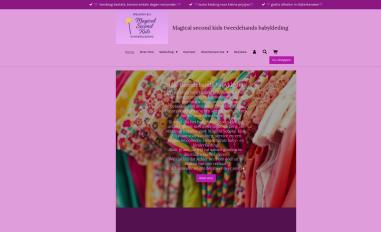 Schermafbeelding van magicalsecondkids.nl
