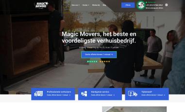 Schermafbeelding van magicmovers.nl