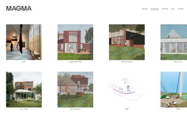 Schermafbeelding van magmarchitecten.be