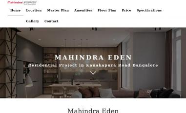 Schermafbeelding van mahindraeden.gen.in