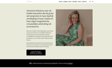 Schermafbeelding van maikemaessen.nl