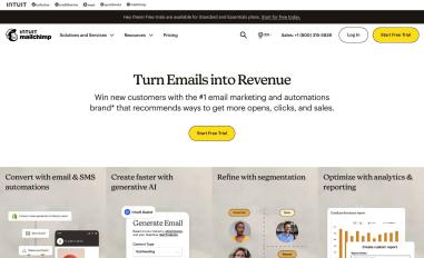 Schermafbeelding van mailchi.mp