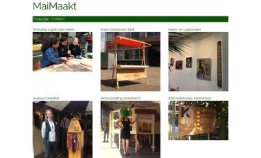 Schermafbeelding van maimaakt.nl