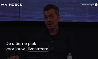 Schermafbeelding van maindeck.nl
