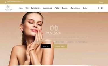 Schermafbeelding van maisondelphine.be