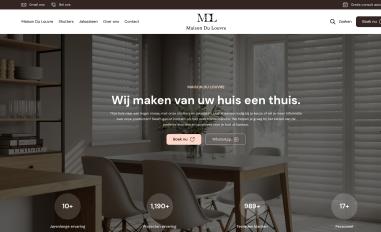 Schermafbeelding van maisondulouvre.com