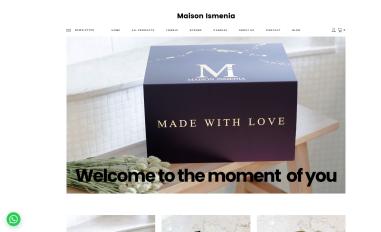 Schermafbeelding van maisonismenia.com