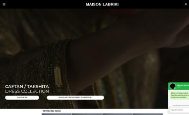 Schermafbeelding van maisonlabriki.com
