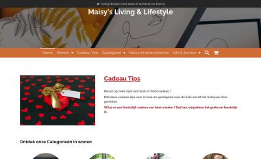 Schermafbeelding van maisysliving-lifestyle.nl