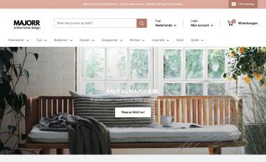 Schermafbeelding van majorr.nl