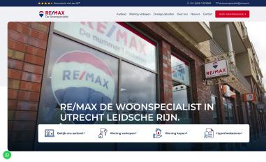 Schermafbeelding van makelaar-leidsche-rijn.remax.nl