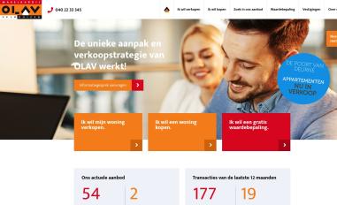 Schermafbeelding van makelaardijolav.nl
