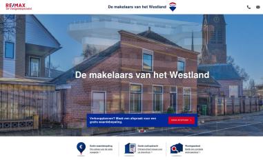Schermafbeelding van makelaars-in-westland.nl