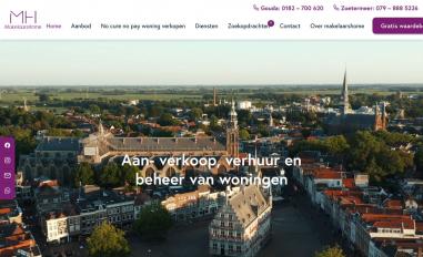 Schermafbeelding van makelaarshome.nl