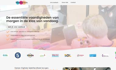 Schermafbeelding van makerminds.nl