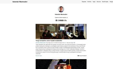 Schermafbeelding van makhmudov.net