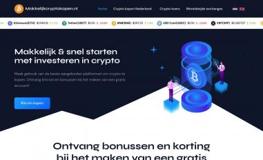 Schermafbeelding van makkelijkcryptokopen.nl