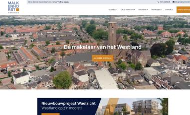 Schermafbeelding van malkenhorstmakelaars.nl