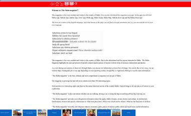 Schermafbeelding van maltaguide.pro