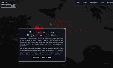 Schermafbeelding van maltamigrationarchive.org