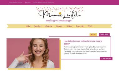 Schermafbeelding van mamasliefste.nl