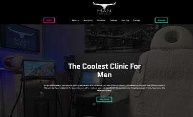 Schermafbeelding van manlaserclinic.nl